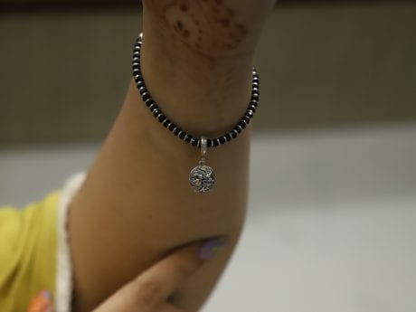 925 pure silver Nazaria charm bracelet lumba