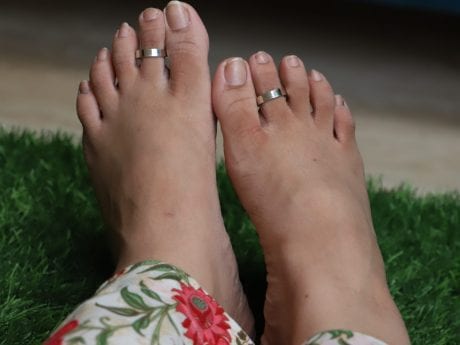 925 Silver Classic Toe Ring