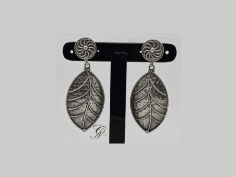 Blossom and Vine Antique Earrings in 925 Silver
