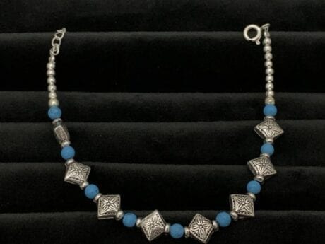 Turquoise Rhapsody Silver Bracelet in 925 Silver