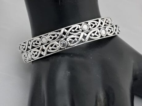 Luminous 92.5 Silver Lightweight Bangles