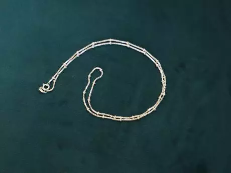 925 Silver versatile sleek ball chain