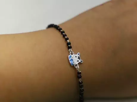 925 pure silver Nazaria bunny kid bracelet