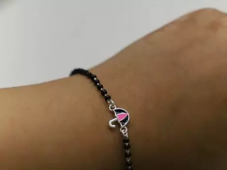 925 pure silver Nazaria umbrella kid bracelet