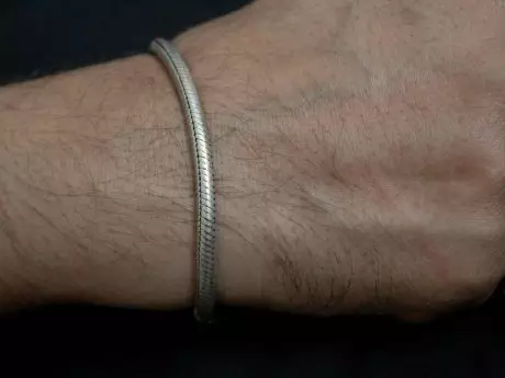 925 Sterling Silver antique rakhi bracelet gift