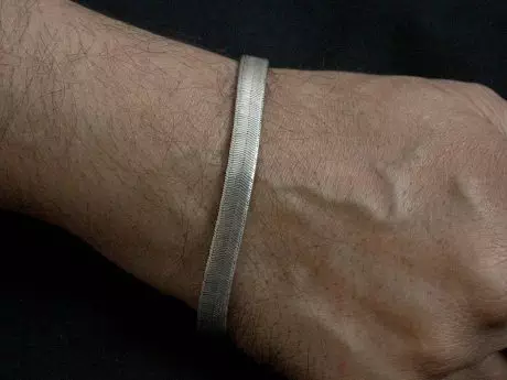 925 Sterling Silver antique rakhi bracelet gift
