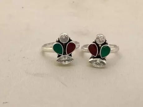 Radiant Harmony Adjustable Toe Rings