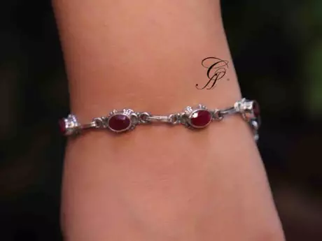 Blush Radiance Silver Bracelet in 925 Silver