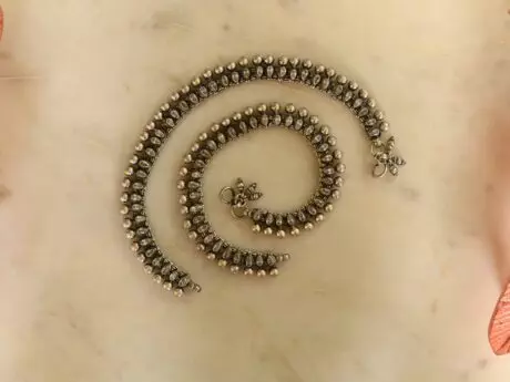 Harmony CZ BALL Payal in 925 silver