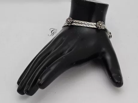 Blossom Craft Antique Silver Bracelet in 925 Silver