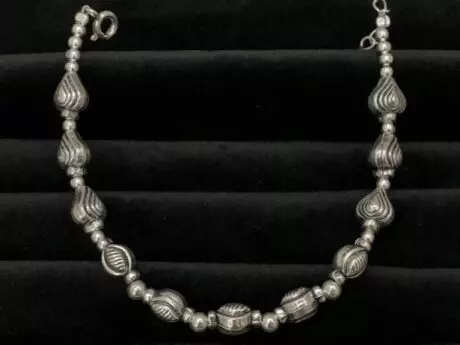 Silver Essence Beaded Bracelet in 925 Silver