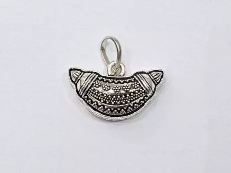 Divine Rava Antique Silver Amulet Pendant in 925 Silver