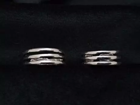 Silver Trilogy Three-Layer Adjustable Toe Ring in 925 Silver