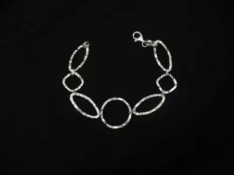 Elegant Adjustable Silver Bracelet