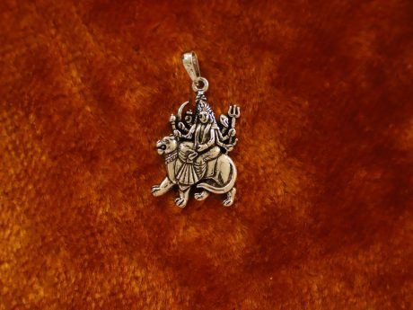 925 Silver Durga Maa Pendant