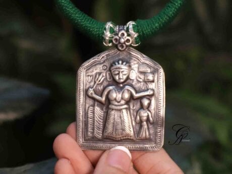Sacred Devi Tribal Pendant Necklace
