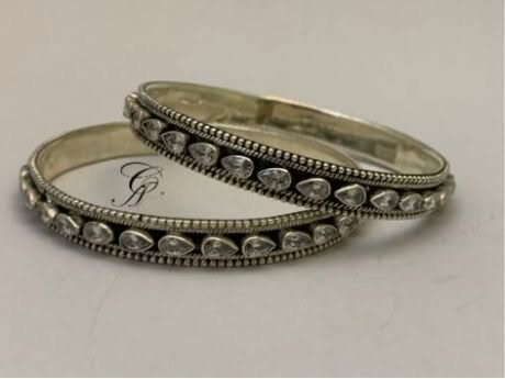 Divine Elegance CZ Kada Bangle