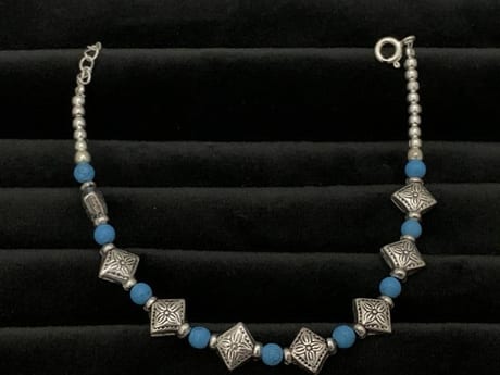 Turquoise Rhapsody Silver Bracelet in 925 Silver