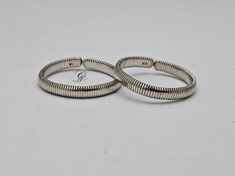 Silver Sequence Sterling Silver Antique Big Toe Ring in 925